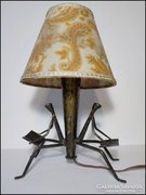 Iparművész alakos asztali lámpa , olvasó lámpa 
