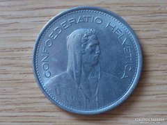 SWITZERLAND - 5 Francs 1968 B