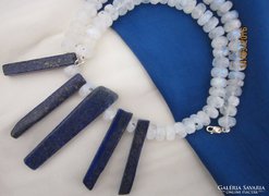 Szivárvány HOLDKŐ lapis lazuli nyakék 