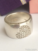 Thomas Sabo gyönyörű ezüst gyűrű 17.5mm átmérő