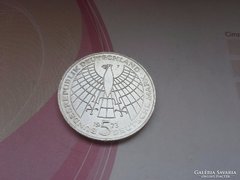 1973 ezüst 5 márka 11,2 g 0,625 Ag