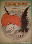 Magyar Figaro Sarah Bernhardt karikatúrával