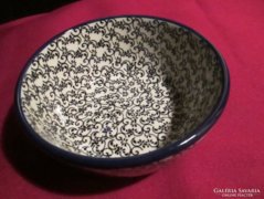 Egyedi lengyel Artystyczna ceramika  tál  0401