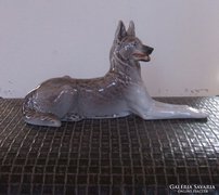 Lomonosov orosz porcelán kutya