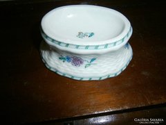 Antik asztali füszertartó porcelán