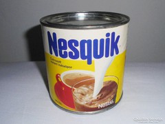 Nesquik kakaó fémdoboz - az első, 1982-es