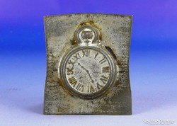 0F301 Antik óra alakú csokiöntő forma félforma