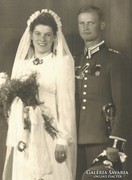 Német katona esküvői fotója