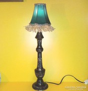 Díszes réz asztali lámpa Indiai
