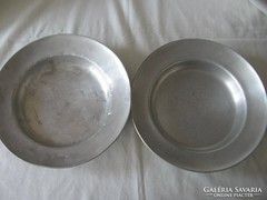 Retro alumínium tányérok