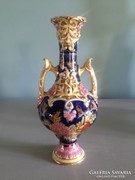 Zsolnay váza a rokoko sorozatból