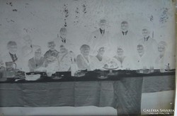 0F631 Antik üveglemez fotográfia üvegnegatív