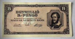 1,000,000 B.-Pengő 1946 AU-UNC