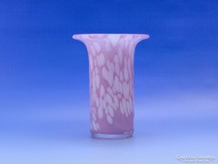 0C644 Jelzett művészi Mdina fújtüveg váza
