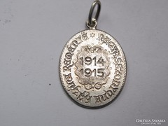 'Hazánk Reménye Nagyasszonyunk 1914-15' ezüst medál.