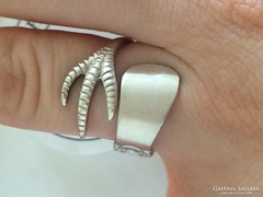 Csodálatos RITKA ezüst gyűrű horgony fémjelzéssel!