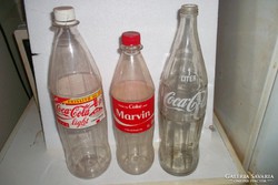 13 db coca-cola retro üveg,ill flakon-áresés