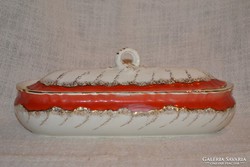 Belga porcelán fogkefe tartó  ( DBZ0055 )