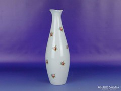 0F508 Régi rózsás Aquincum porcelán váza