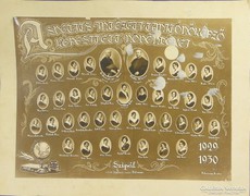0F461 Régi tanítónőpéző tablókép 1929-30 DEBRECEN