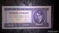 1975-ös 500 Ft-os bankjegy