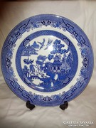 Churchill Willow kék nagy tányér 