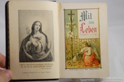 Századfordulós Mit Ins Leben német nyelvű imakönyv 1900