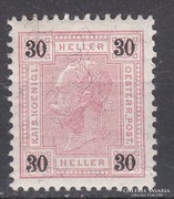 1901. Ausztria, 30 Heller, Mi#92A, (*)