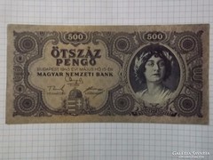 Extra szép  500 pengő 1945 !!