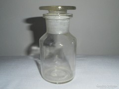 Gyógyszeres patika üveg - üvegdugós - 100 ml 