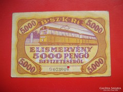 B.SZ.K. RT. 500 pengő 1945