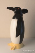 Retro pingvin formájú szódásszifon