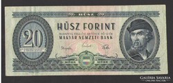 20 forint 1962. VF+ !!!  RITKA!!!
