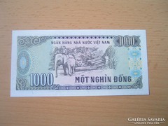 VIETNAM 1000 DONG 1988 UNC ELEFÁNT