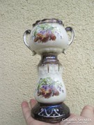 Royal Wienna(Altwien)  fajansz 2 fülű váza igazi antik 19 cm