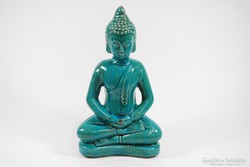 35 cm meditáló kerámia buddha
