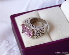Gyönyörű ezüst gyűrű áttört mintával - ritka szép darab