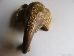 Réz elefánt fej fogantyú "avon39" részére