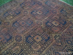 Antik Türkmén kézi csomózású gyapjú szőnyeg 325x218