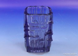0F559 Retro lila művészi üveg váza
