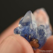 Gyűjtői darabok! Dumortierites kvarc kristály ritkaság!!! 13mm