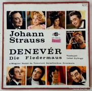 Johann Strauss - Denevér bakelit lemez lp
