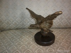 Régi bronz turul sas madár szobor