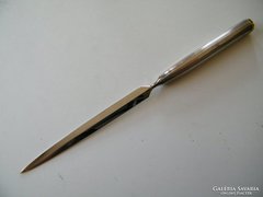 Ezüst (835) levélbontó kés