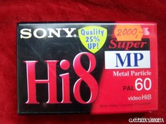 HI8 Sony videokazetta- bontatlan csomagolásban