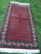 Iráni Saruk keresztes kézi csomós gyapjú szőnyeg 175x88