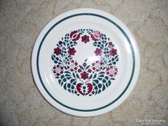 Virág mintás tányér - GRANIT Kispest CS.K.GY