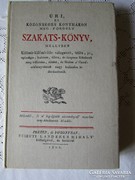 ÚRI ÉS KÖZÖNSÉGES KONYHA SZAKÁCSKÖNYV 1801