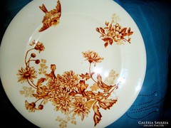 Francia majolika tányér 23,5 cm 