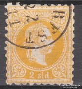 1867-69. Magyar posta Romániában, 2 soldi, ritka!